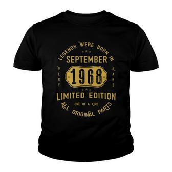 1968 September Birthday Gift   1968 September Limited Edition Youth T-shirt