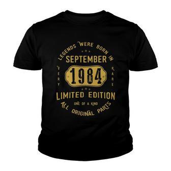 1984 September Birthday Gift   1984 September Limited Edition Youth T-shirt