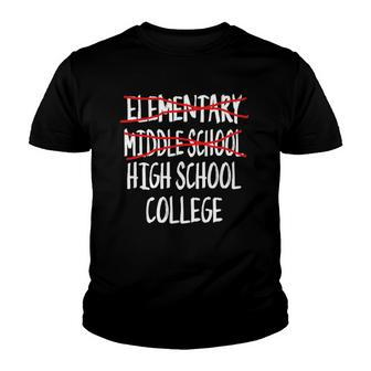 2022 Middle School Graduation Junior High School Graduation Youth T-shirt | Mazezy CA