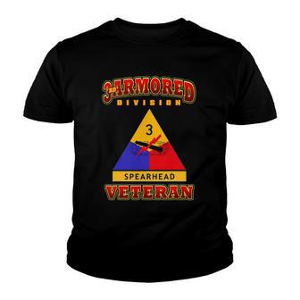 3Rd Armored Division Spearhead Veteran Youth T-shirt - Thegiftio UK