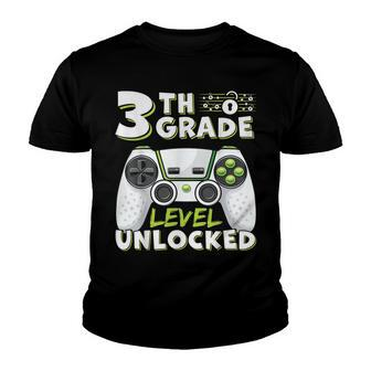 3Th Grade Boy Boys Funny Third Grade First Day Of School Youth T-shirt | Mazezy