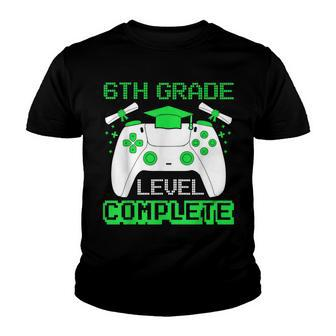 6Th Grade Level Complete Gamer 6Th Grade Graduation Gifts Youth T-shirt - Thegiftio UK