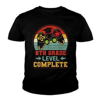 8Th Grade Level Complete Gamer Class 2022 Graduation V13 Youth T-shirt - Thegiftio UK