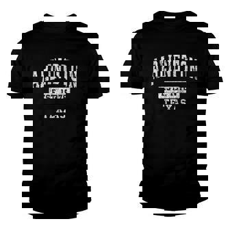 Arlington Texas Tx Vintage Established Sports Design Youth T-shirt | Mazezy
