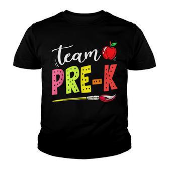 Back To School Team Pre-K Teacher Student Youth T-shirt - Thegiftio UK