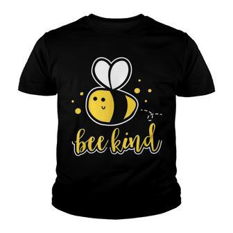 Bee Bee Bee Kind Tshirt Bumble Bee Kindness Teacher Gift V2 Youth T-shirt - Monsterry DE