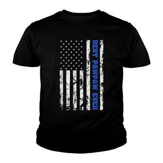 Best Pawpaw Ever Us Vintage Flag Patriotic Grandfather Men Youth T-shirt - Thegiftio UK