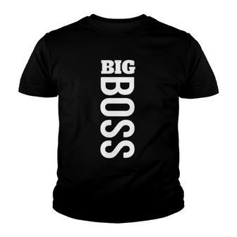 Big Boss Managers Youth T-shirt - Thegiftio UK