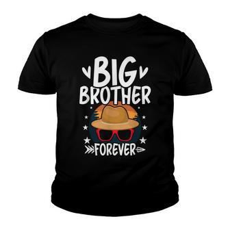 Big Brother Forever Big Brother Sibling For Nager Boys Youth T-shirt - Thegiftio UK