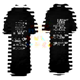 Bird Watching Bird Easily Distracted By Birds Youth T-shirt | Mazezy