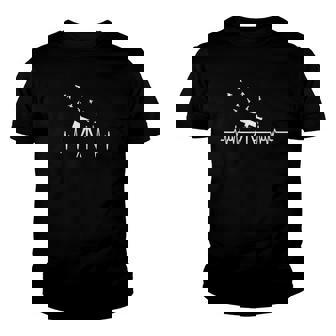 Birdwatching Heartbeat Birding Gift Bird Lover Outfit Youth T-shirt | Mazezy