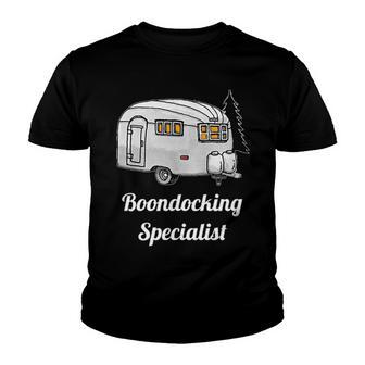 Boondocking Specialist Camping 4 Men & Women Youth T-shirt - Thegiftio UK