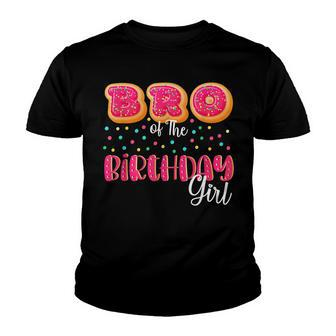 Brother Of The Birthday Girl Donut Family Matching Birthday Youth T-shirt - Seseable