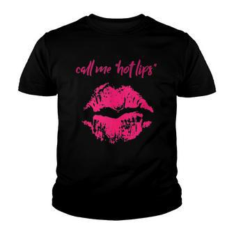 Call Me Hot Lips Youth T-shirt | Mazezy