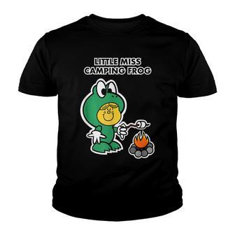 Camping Frog Youth T-shirt - Thegiftio UK