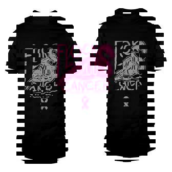 Cancer Fighter Funny Cancer S Flock Of Birds Youth T-shirt | Mazezy