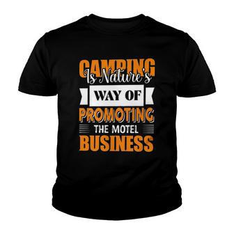 Caping Is Natures Way Of Promoting New 2022 Gift Youth T-shirt - Thegiftio UK