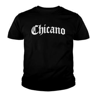 Chicano Proud Mexican American Xicano Hispanic Latino Pride Youth T-shirt | Mazezy