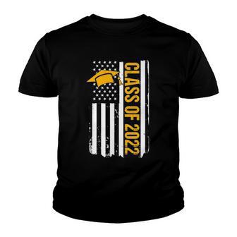 Class Of 2022 Senior And Graduation Gift Usa Themed Youth T-shirt - Thegiftio UK