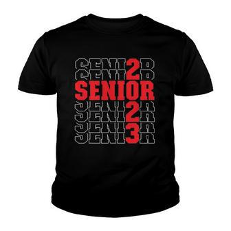 Class Of 2023 Senior 2023 Graduation Or First Day Of School Youth T-shirt | Mazezy