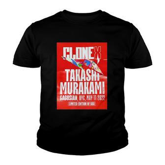 Clonex Takashi Murakami Gagosian Youth T-shirt | Mazezy
