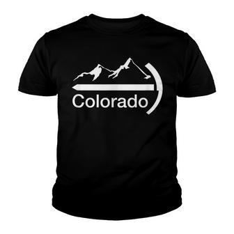 Colorado Mountaineer Hiking & Camping - Colorado Youth T-shirt - Thegiftio UK