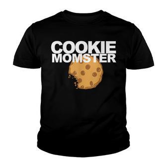 Cookie Momster Funny Baker Mom Gift Youth T-shirt - Thegiftio UK