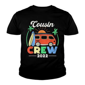 Cousin Crew 2022 Summer Vacation Beach Matching Family Trip V2 Youth T-shirt - Thegiftio UK