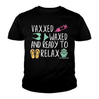 Cruise Vacation Waxed Ready To Relax Youth T-shirt - Thegiftio UK