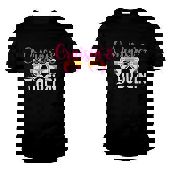 Cruisin And Boozin Cruise Ship Drink Package Funny Cruise Youth T-shirt