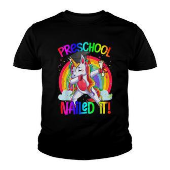 Dabbing Unicorn Preschool Prek Graduation Class Of 2022 Kids Youth T-shirt | Mazezy CA