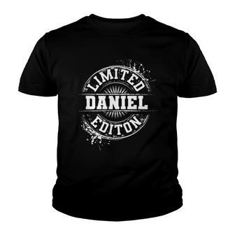 Daniel Limited Edition Funny Personalized Name Joke Gift Youth T-shirt | Mazezy