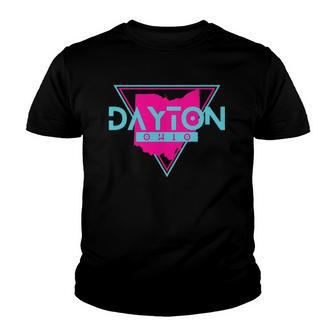 Dayton Ohio Triangle Souvenirs City Lover Gift Youth T-shirt | Mazezy