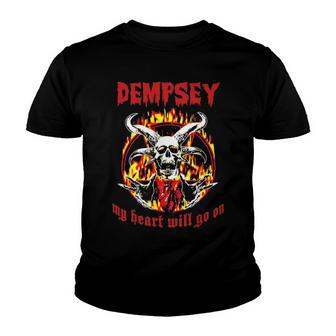 Dempsey Name Gift Dempsey Name Halloween Gift Youth T-shirt - Seseable