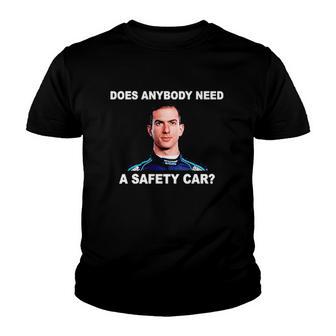 Does Anybody Need Safety Car Latifi F1 Car Racing Lover Gift Youth T-shirt - Thegiftio UK