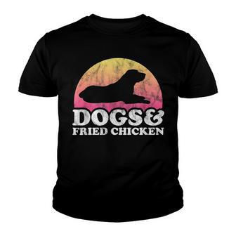 Dogs And Fried Chicken Mens Or Womens Dog Youth T-shirt - Thegiftio UK