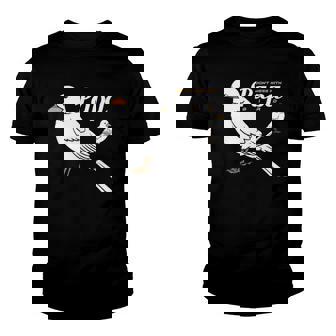 Dont Mess With Papa Bird Lover Youth T-shirt | Mazezy