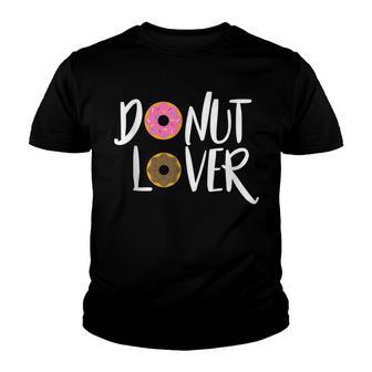Donut Lover Funny Donut I Love Donuts T Youth T-shirt - Thegiftio UK