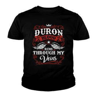 Duron Name Shirt Duron Family Name V3 Youth T-shirt - Monsterry AU