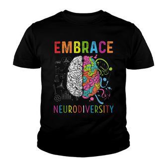 Embrace Neurodiversity V2 Youth T-shirt | Favorety