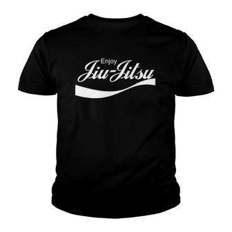 Enjoy Jiu Jitsu Martial Arts Lovers Gift Youth T-shirt | Mazezy
