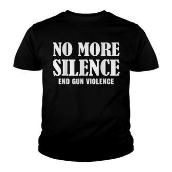 Enough End Gun Violence Awareness Day Wear Orange V3 Youth T-shirt - Thegiftio UK
