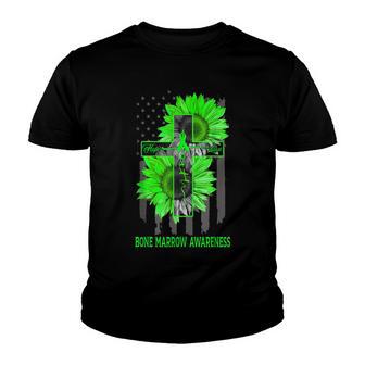 Faith Hope Love Crossing Bone Marrow Awareness Youth T-shirt - Thegiftio UK