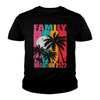 Family Vacation 2022 Beach Tropical Matching Group V2 Youth T-shirt - Thegiftio UK