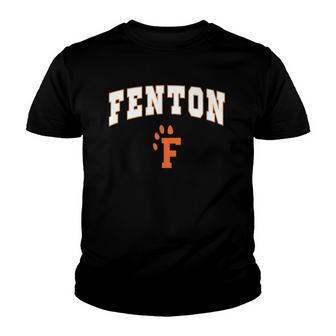 Fenton High School Tigers C2 Gift Youth T-shirt | Mazezy
