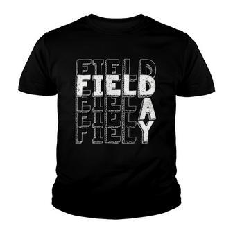 Field Day 2022 For School Teachers Kids And Family Red Youth T-shirt | Mazezy