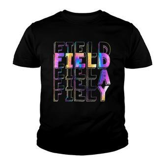 Field Day 2022 For School Teachers Kids And Family Tie Dye Youth T-shirt | Mazezy
