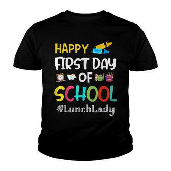 First Day Of School Team Lunch Lady First Day Of School Youth T-shirt - Thegiftio UK