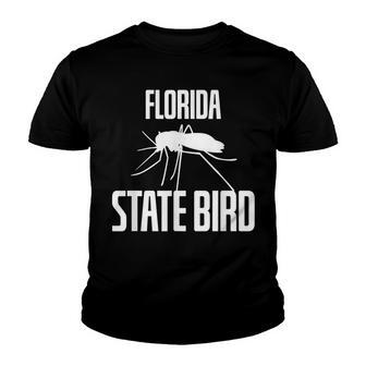 Florida State Bird Mosquito Camping Outdoors Hiking Youth T-shirt - Thegiftio UK