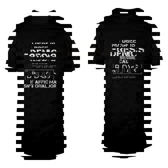 Forensic Science Official Major Tee - Funny Forensics Gifts Youth T-shirt | Mazezy